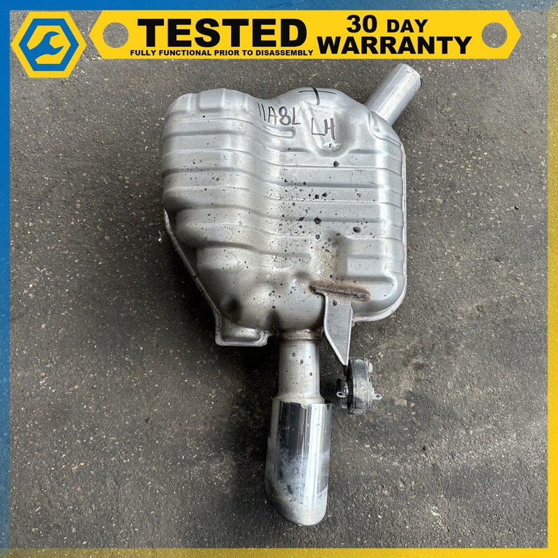 11-12 Audi A8 Quattro 4.2L REAR LEFT DRIVER SIDE EXHAUST MUFFLER OEM