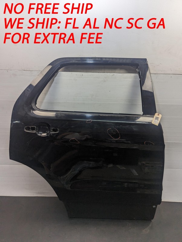 Rear Right Door Shell 2018 Ford Explorer XLT FB5Z-7824630-A 2011 - 2017 2019 X