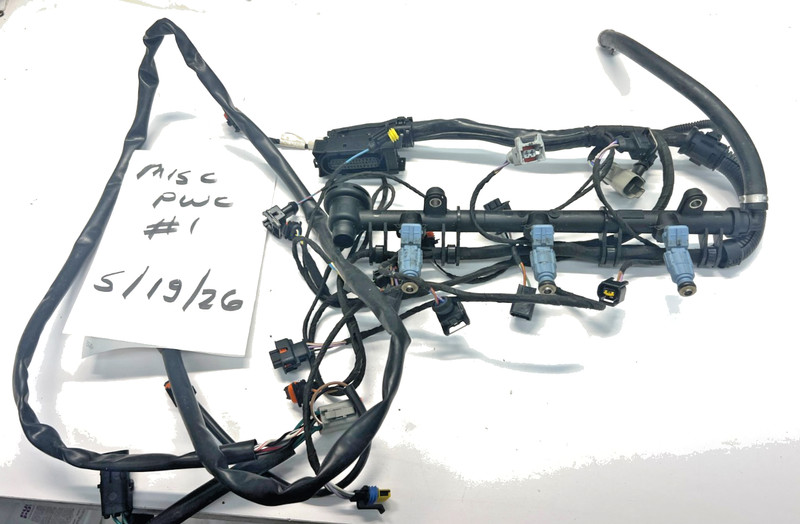 2007 Sea-doo Gti Se 4-tec Pwc Fuel Injector Rail Injectors Wire Harness 42087439