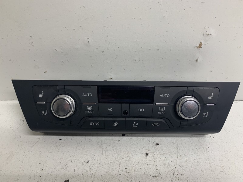 2012-2013 Audi A6 Heater AC Control w Heated Seats 9AQ 4G0820043L Climate HVAC