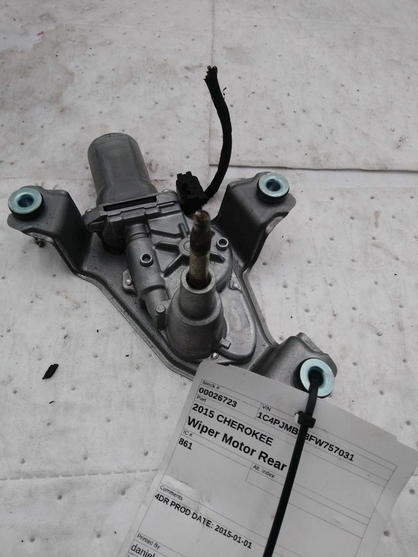 Used Back Glass Wiper Motor fits: 2015 Jeep CherokeeGrade A