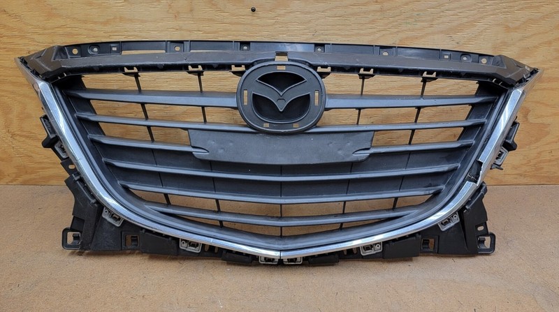 2014 2015 2016 MAZDA 3 Front Bumper Upper Grille BJE1-50712 OEM*