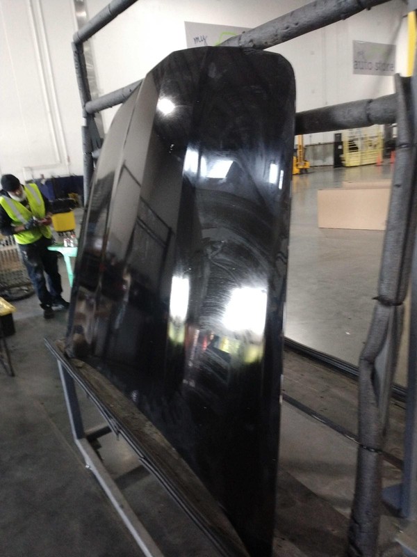 2018 Cadillac CTS OEM Black Hood Panel - Chipped Paint, Used, 111K Miles