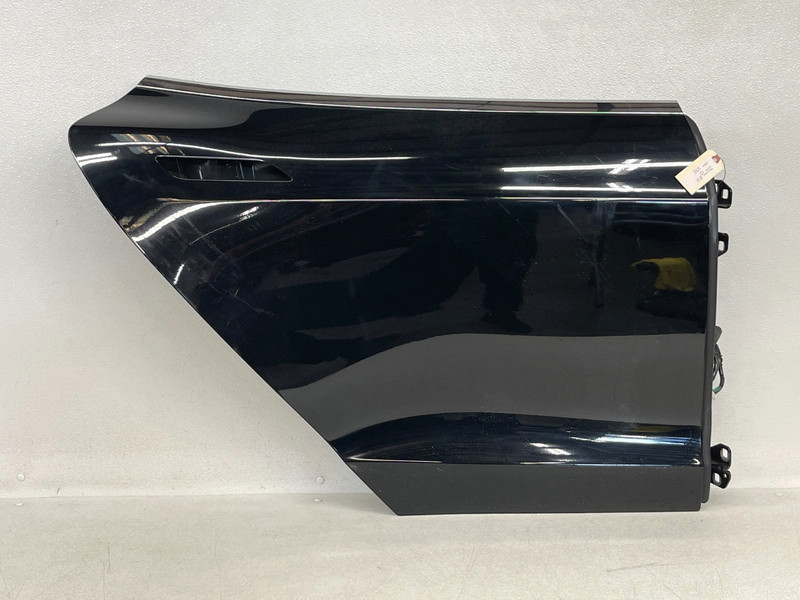 ⭐2012-2021 TESLA MODEL S REAR RIGHT DOOR SHELL COVER PANEL BLACK ASSY OEM LOT2TP