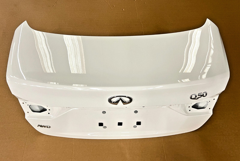 ⭐2018-2020 INFINITI Q50 REAR TRUNK LID TAILGATE SHELL COVER PANEL OEM LOT2592