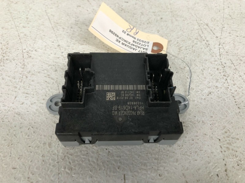 ⭐2017-2019 JAGUAR XE REAR RIGHT PASS DOOR CONTROL MODULE ASSEMBLY OEM LOT2258