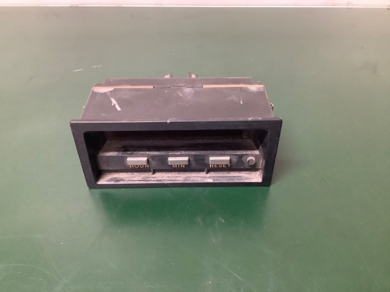 84-87 CRX, Civic Digital Clock Dashboard Front Bezel Console Panel Garnish OEM