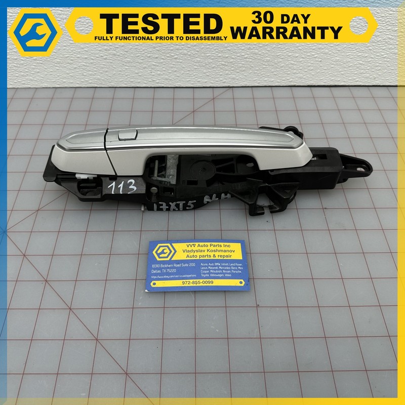 17-25 Cadillac XT5 REAR LEFT EXTERIOR DOOR HANDLE OEM