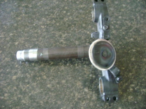 2009 Kawasaki Ninja EX650C EX650 EX 650 650C Triple Tree Clamp Bottom Horn 09 F4