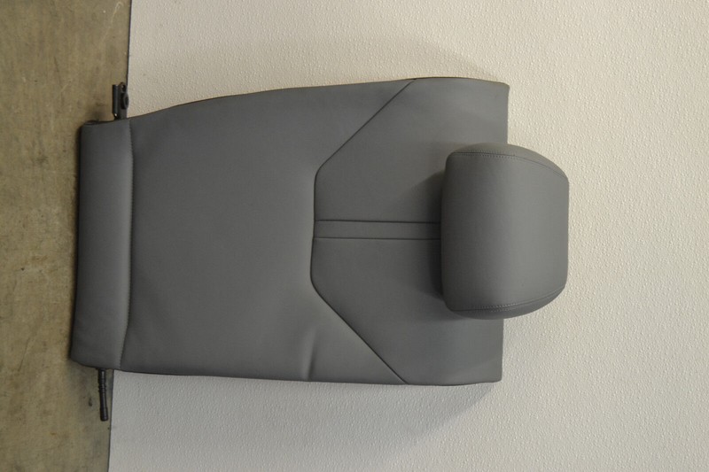 BMW E92 M3 Rear Right Seat Backrest Back Palladium Silver Leather Oem 2008-2013