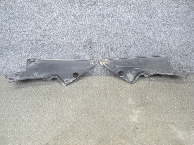2007-2010 BMW E64 M6 CONVERTIBLE REAR LEFT & RIGHT SPLASH SHIELD COVER SET OF 2