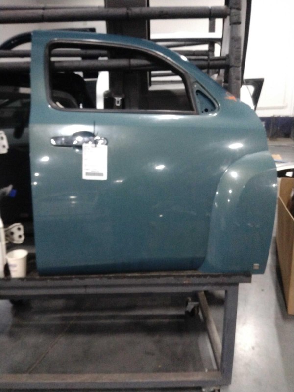 2007 Chevrolet HHR Front Right Door Blue Dented 337405 182K Miles