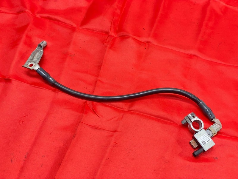 16-23 BMW F39 F48 X1 X2 Rear Trunk IBS Negative Battery Cable Wire Black OEM✅