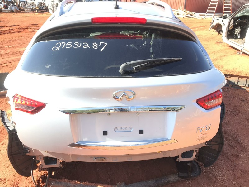 09-11 INFINITI FX35 TRUNK LID HATCH TAILGATE ASSEMBLY COMPLETE W/CAMERA OEM