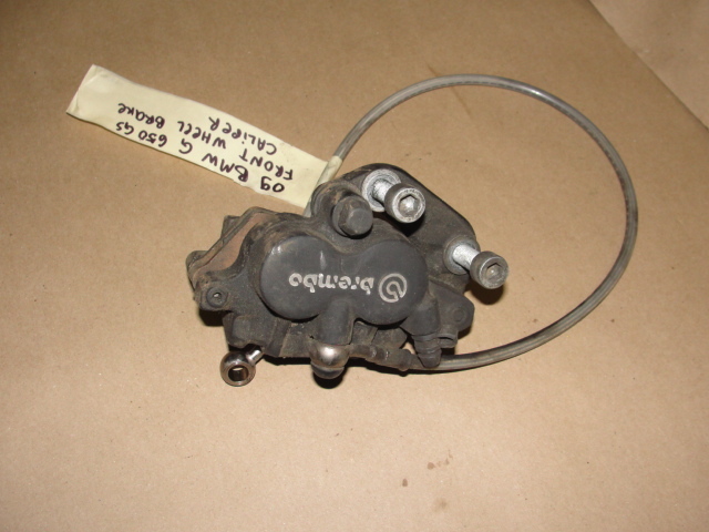 2009 BMW G 650 GS FRONT WHEEL BRAKE CALIPER BREMBO G650 G650GS 09