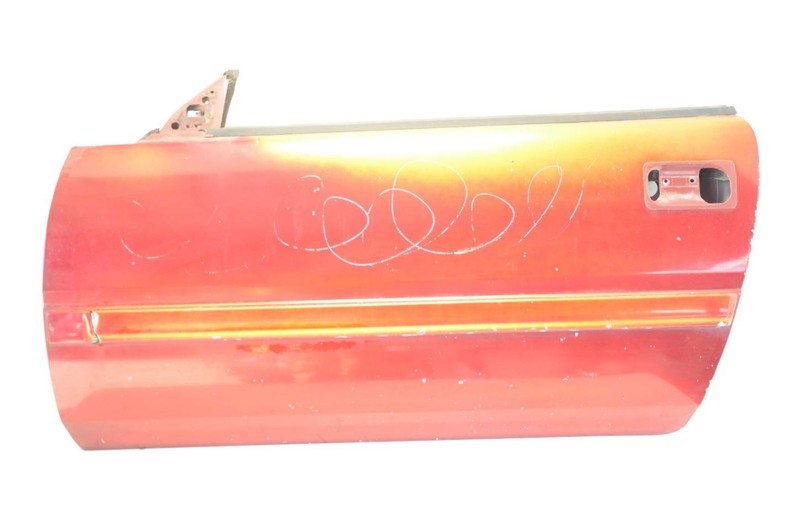 84-89 Nissan 300ZX 2+0 Red Driver Left Front Door Shell