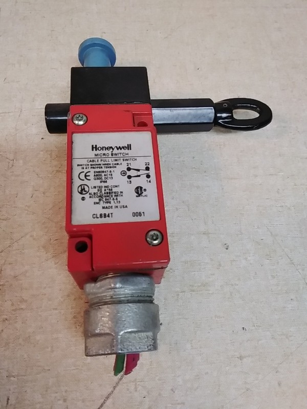 Honeywell Micro Switch Cable Pull Limit Switch CLSB4T