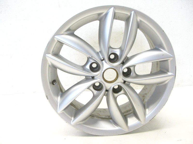 11-16 MINI COOPER S COUNTRYMAN R60 RIM WHEEL 5 STAR DOUBLE SPOKE 7J 17" OEM 02 2