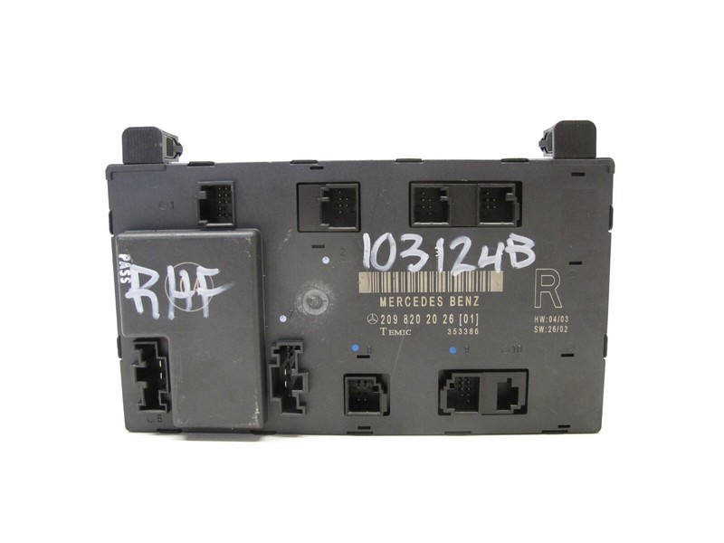 03-09 MERCEDES W209 CLK500 CLK320 CLK550 DOOR CONTROL MODULE PASSENGER RIGHT 24b