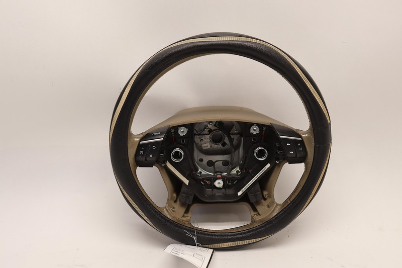 2003-2014 VOLVO XC90 STEERING WHEEL TAN W/ VOLUME & CRUISE CONTROL SWITCH OEM