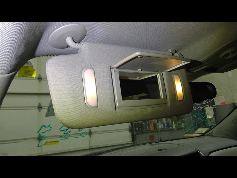 Driver Sun Visor VIN J 11th Digit Limited Illuminated Fits 07-17 ACADIA 1498153