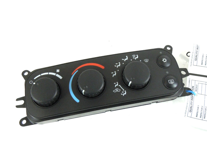 2001 01 Dodge Dakota A/C Heat Climate Temperature Control OEM Heated Black Glass