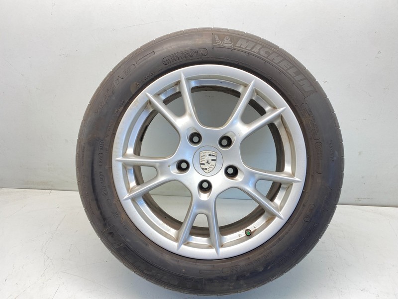 2005-2008 Porsche Boxster 987 Cayman 17 Inch Rear Wheel Rim W Tire 8x17 52K OEM✅