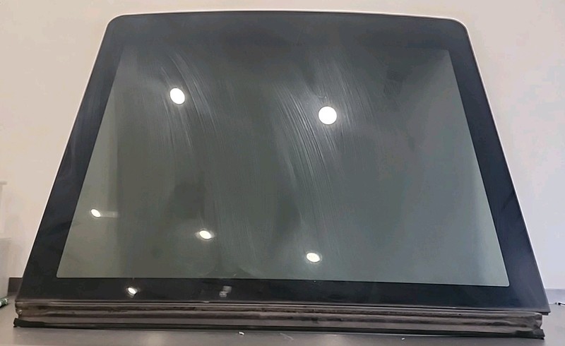 2014 Thru 2019 Toyota Highlander Rear Sunroof Glass Panasonic Type REAR OE SUV
