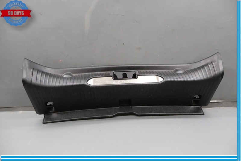 10-15 Jaguar XJ XJL X351 Rear Trunk Boot Scuff Panel Cover Trim W/ Molding Oem