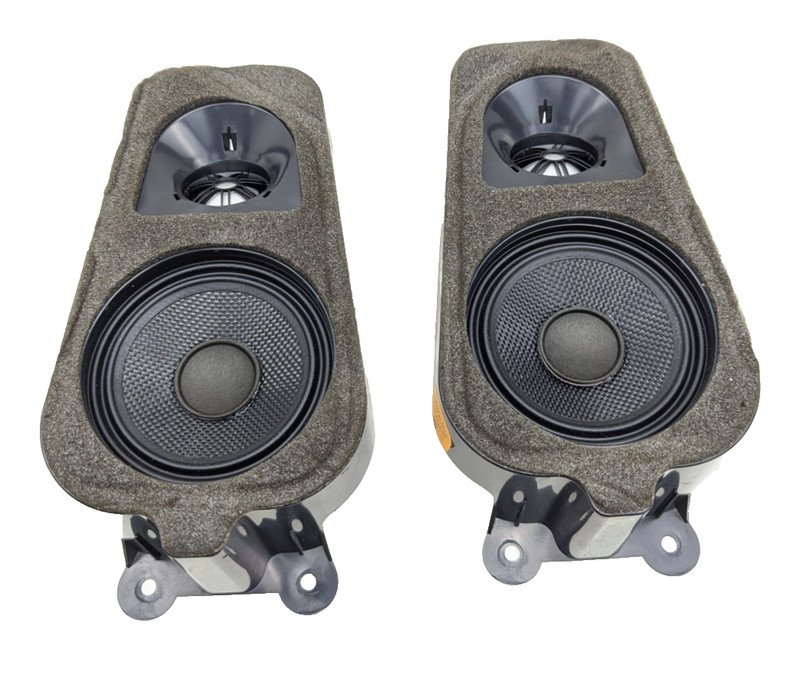 07-13 OEM BMW Speaker w/Top Hifi Midrange & Tweeter X5 9211047 PAIR