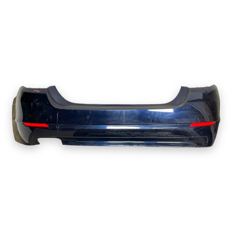 2011-2016 BMW 528i F10 Rear Bumper Cover With Parking Sensors OEM 7240379-10 Sed