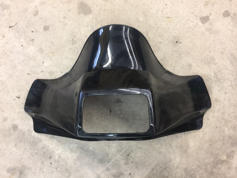 Yamaha Phazer Black Cowling and Windshield