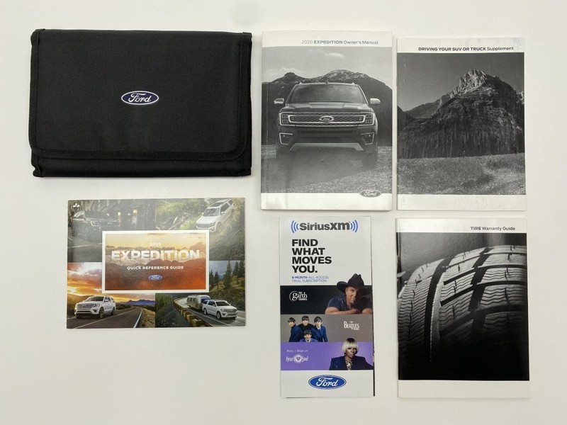 Owners Manual 2020 Ford Expedition 86695