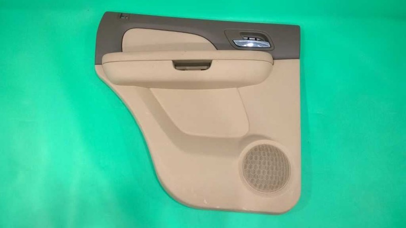 07-14 GMC YUKON DRIVER LEFT REAR INTERIOR DOOR PANEL OEM 2883-104