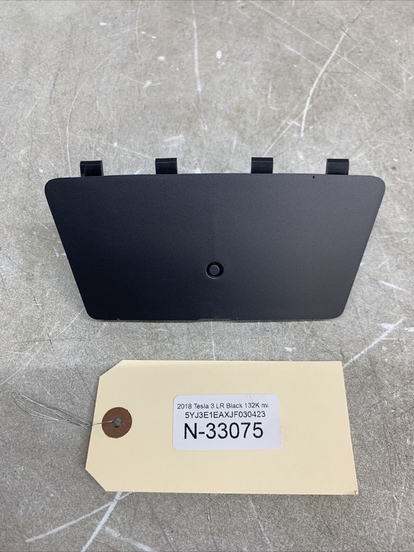 Tesla 3 Dash Display Bracket Cover wInterior Temperature 1105487-00-E 33075 B122