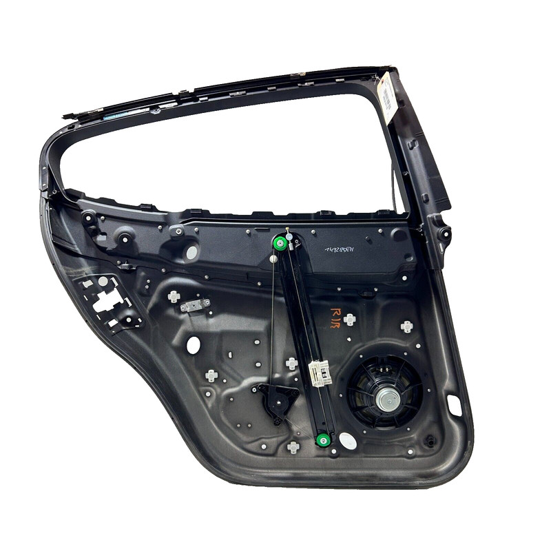 2010-2016 PORSCHE PANAMERA REAR PASSENGER DOOR WINDOW REGULATOR & CARRIER PANEL