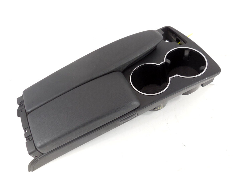 12-15 Mercedes Benz C250 Center Console Arm Rest Lid Cup Holder OEM Black
