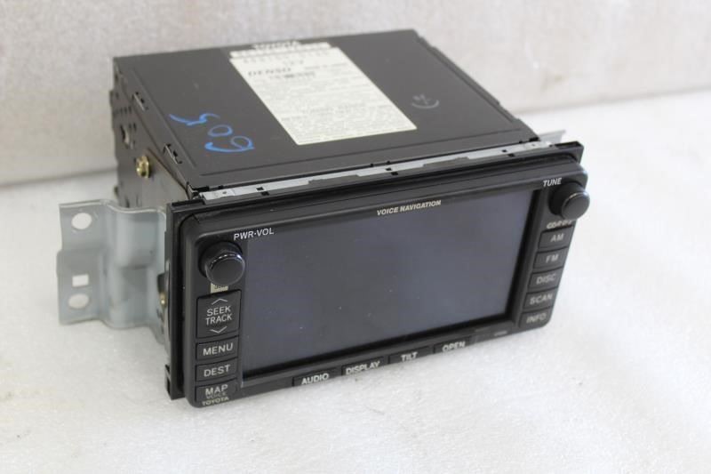 2005 TOYOTA SEQUOIA RADIO STEREO NAVIGATION DISPLAY SCREEN 86120-34030