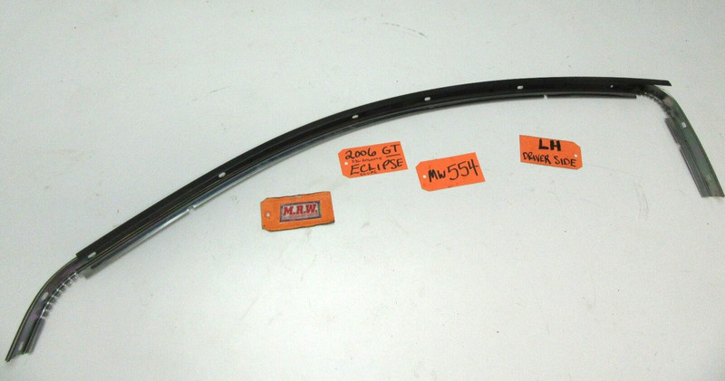 ROOF MOLDING DRIP EDGE RUBBER SEAL TRIM DOOR GLASS LEFT DRIVER SIDE for ECLIPSE