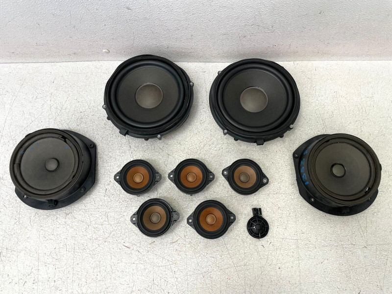 2012-2020 Tesla Model S Midwoofer Subwoofer Sound Speaker Set Of 10 1353 OEM