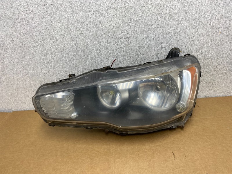 2010-2013 Mitsubishi Lancer Left Driver LH Side Headlight Halogen AD5289 DW