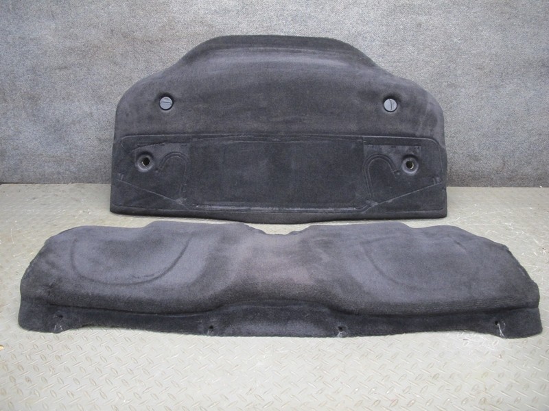 1997-2004 PORSCHE BOXSTER 986 ENGINE COMPARTMENT CARPET LINER TRIM COVER SET