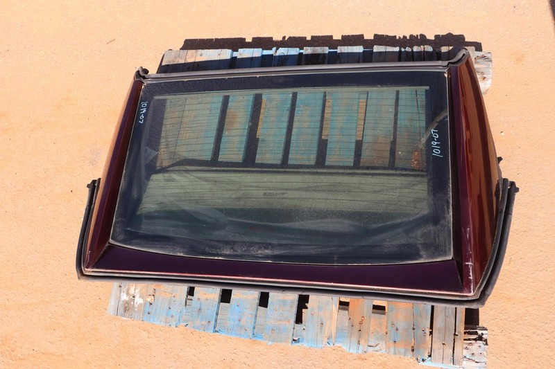 2004-2009 CADILLAC XLR REAR ROOF PANEL W/ GLASS WINDOW BURGUNDY OEM