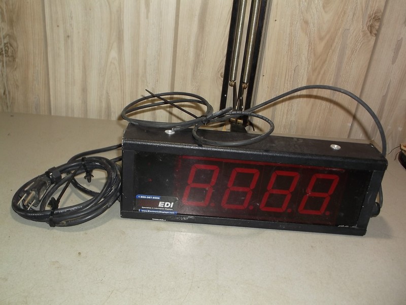 EDI 206-110-40-N1-31NP Digital Electronic 4-Digit Display Board *FREE SHIPPING*