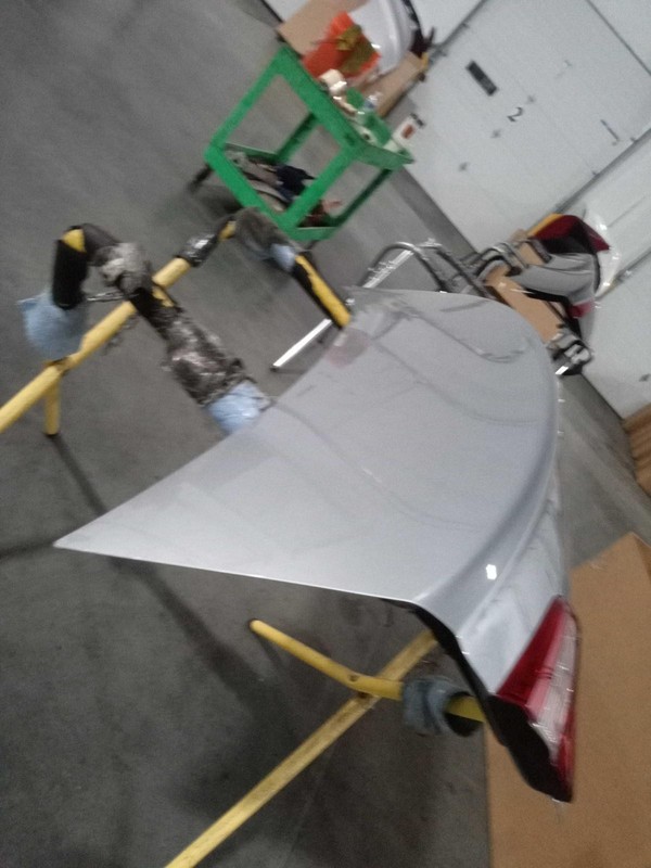 2016 Subaru Legacy Silver Deck Lid OEM 57509AL00A9P 85K Miles