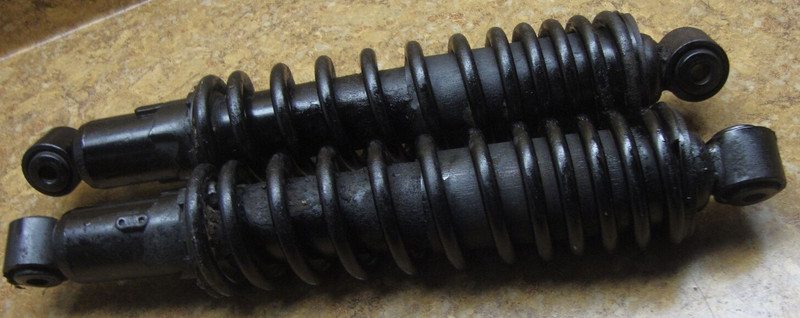 1986 Kawasaki Bayou ATV KLF 300 KLF300 4Wheeler Rear Shock Suspension Spring K11