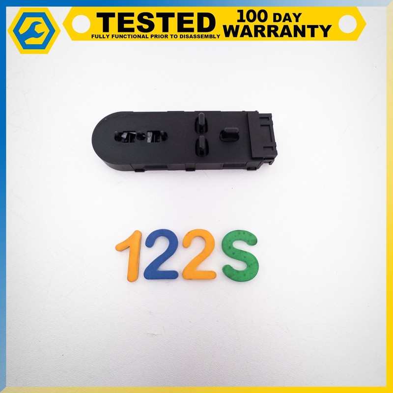 97-04 CHEVROLET CORVETTE C5 FRONT RIGHT PASSENGER SIDE SEAT CONTROL SWITCH OEM