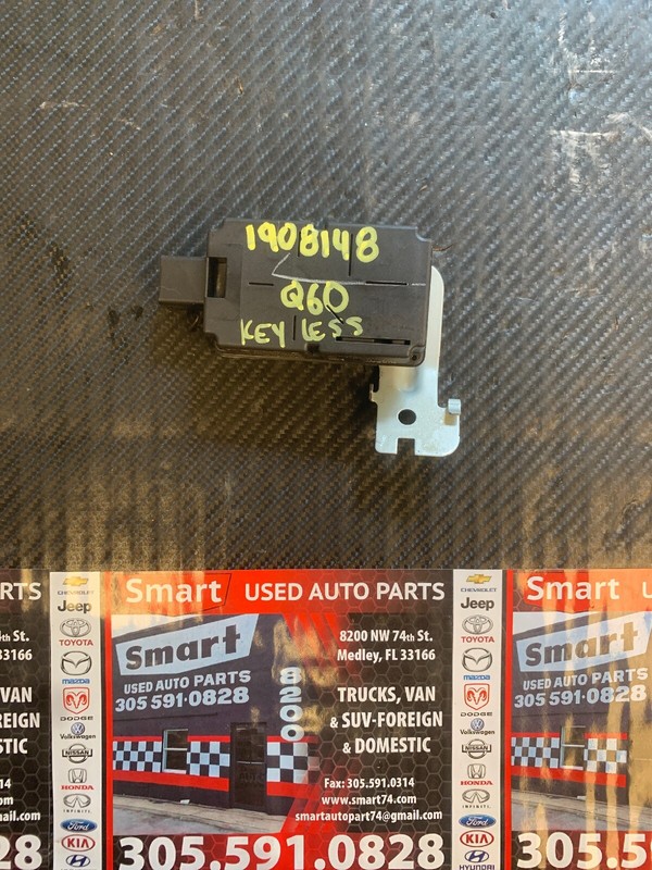 2017 2018 INFINITI Q60 THEFT LOCKING KEYLESS ENTRY OEM 2285954GR0A