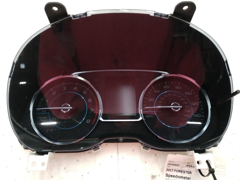 2017 Subaru Forester Speedometer Gauge OEM Silver 104K Miles NJ25-25921-657972