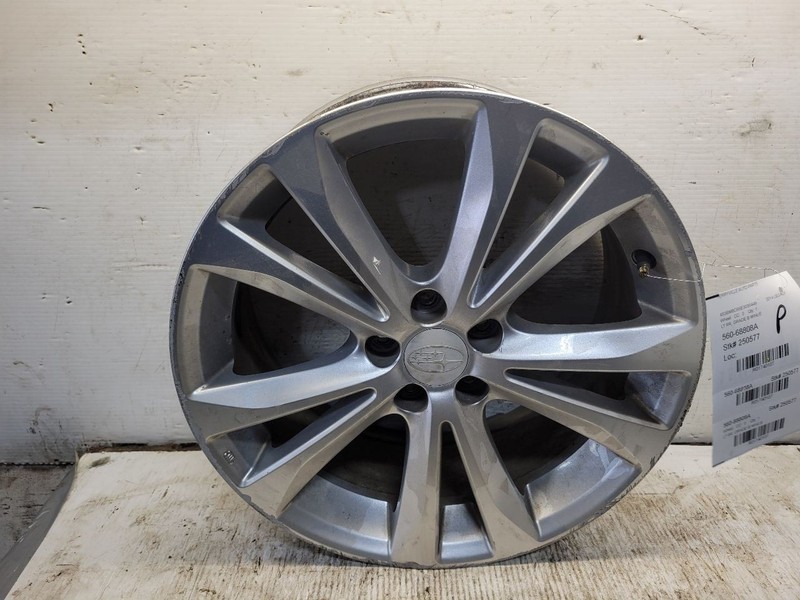 Rim Wheel 17x7-1/2 Alloy 10 Spoke Silver Face Fits 13-14 LEGACY 1740107